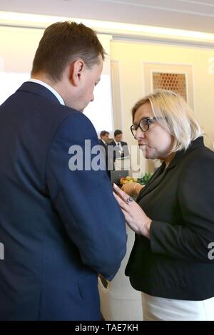Beata Kempa - polnischer Politiker, Mitglied des Ministerrates Stockfoto