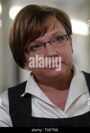 Beata Kempa - polnischer Politiker, Mitglied des Ministerrates Stockfoto