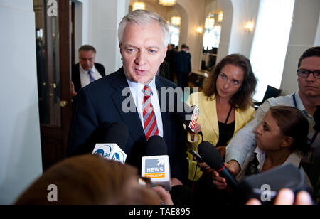 Jaroslaw Gowin - Stellvertretender Premierminister, Minister für Wissenschaft und Hochschulen Stockfoto