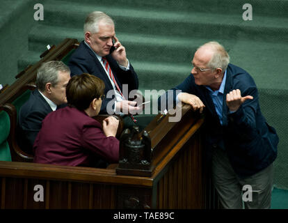 Jaroslaw Gowin - Stellvertretender Premierminister, Minister für Wissenschaft und Hochschulen Stockfoto