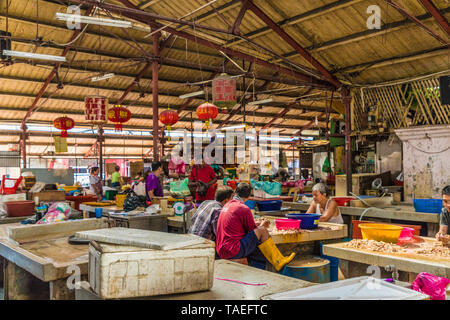 Campbell Street Markt für Obst und Gemüse in George Town malaysia Stockfoto