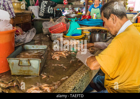 Campbell Street Markt für Obst und Gemüse in George Town malaysia Stockfoto