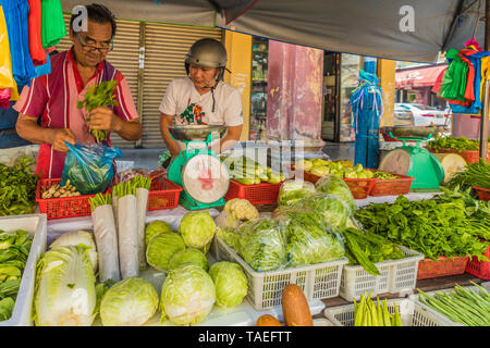 Campbell Street Markt für Obst und Gemüse in George Town malaysia Stockfoto