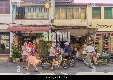 Campbell Street Markt für Obst und Gemüse in George Town malaysia Stockfoto