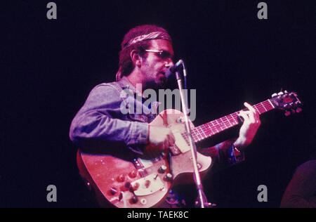 J.J. Cale im Theater Carré, Amsterdam, Niederlande, 1974, (Foto Gijsbert Hanekroot) Stockfoto