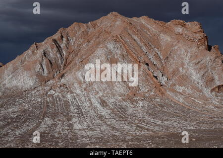 MOON VALLEY LANDSCHAFT, Atacama, Chile. Stockfoto