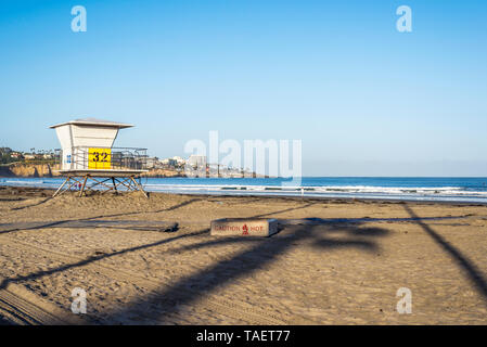 La Jolla Shores Beach auf einer vielleicht morgen. La Jolla, Kalifornien, USA. Stockfoto