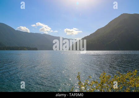 Lake Crescent, Olympic Nationalpark, Washington Stockfoto