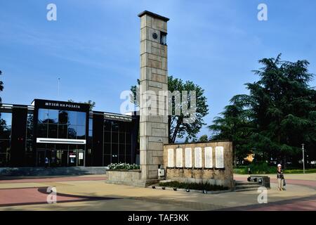 Das Denkmal für die Gefallenen in Kasanlak. Provinz von Stara Zagora BULGARIEN Stockfoto