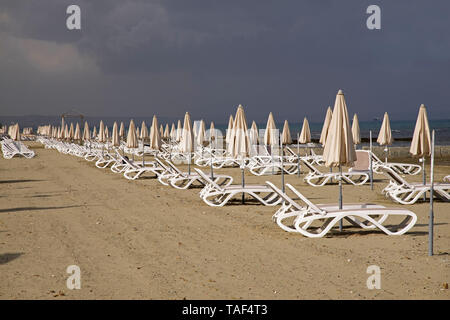 Mackenzie Beach in Larnaca. Zypern Stockfoto