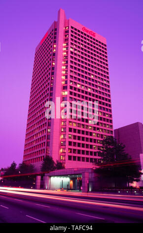 CocaCola internationalen Hauptsitz in Atlanta, Georgia. Stockfoto