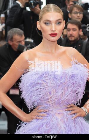 Cannes, Frankreich. 24. Mai, 2019. Elsa Hosk besucht die Premiere des ybil' während der 72Nd Cannes Film Festival im Palais des Festivals in Cannes, Frankreich, am 24. Mai 2019. | Verwendung der weltweiten Kredit: dpa/Alamy leben Nachrichten Stockfoto