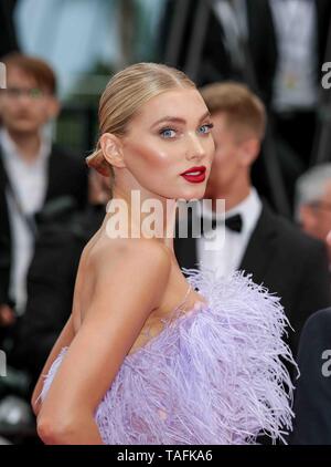 Cannes, Frankreich. 24. Mai, 2019. Elsa Hosk, 2019 Credit: Allstar Bildarchiv/Alamy leben Nachrichten Stockfoto