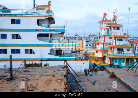 Puerto Henry auf Iquitos, Provinz Maynas, Loreto Abteilung, Peru Stockfoto