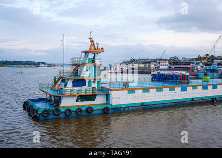 Puerto Henry auf Iquitos, Provinz Maynas, Loreto Abteilung, Peru Stockfoto