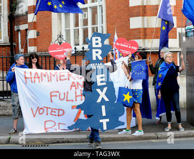 Brexit Party Rally, London, UK, 21. Mai 2019 Stockfoto