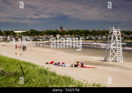 Easton's Beach Newport, Rhode Island, USA Stockfoto
