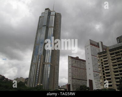 Caracas, Distrito Capital, Venezuela; 24/07/2017: Central Park Gebäude in Caracas Venezuela. Stockfoto