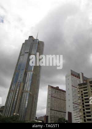 Caracas, Distrito Capital, Venezuela; 24/07/2017: Central Park Gebäude in Caracas Venezuela. Stockfoto