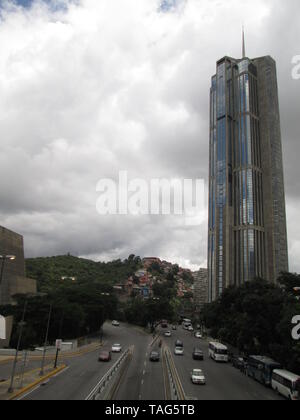 Caracas, Distrito Capital, Venezuela; 24/07/2017: Central Park Gebäude in Caracas Venezuela. Stockfoto