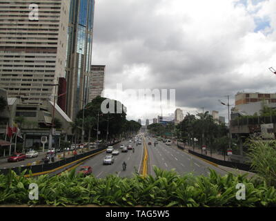 Bolivar Avenue in Caracas, Venezuela Montag, 24. Juli 2017 Stockfoto