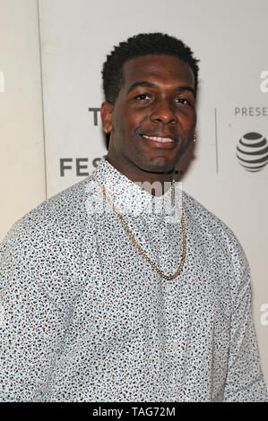 NEW YORK, NY - Mai 03: Chris Davis besucht die "Es dauert ein Verrückter' Weltpremiere während der 2019 Tribeca Filmfestival in Tribeca BMCC PAC am 03. Stockfoto