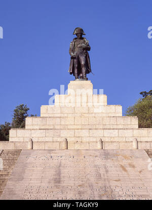 Denkmal Napoleons I., Ajaccio, Corse-du-Sud, Korsika (Corse), Frankreich Stockfoto