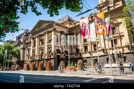 4. Januar 2019, Melbourne Vic Australien: Melbourne Town Hall Anzeigen in Melbourne, Victoria, Australien Stockfoto