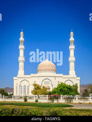 Sultan Qaboos Moschee in Rustaq, Oman Stockfoto