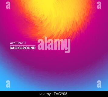 Abstrakte verschwommene Farbe Hintergrund. Moderne-vektor design für mobile App. Trendy Gradienten. Stock Vektor