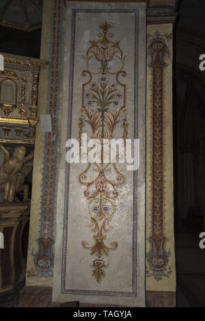 Gebaut von 1606 und beendete 1617 die Kirche von San Agustín in Quito ist eines der bedeutendsten Werke der spanischen Barock Architektur. Stockfoto