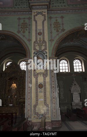 Gebaut von 1606 und beendete 1617 die Kirche von San Agustín in Quito ist eines der bedeutendsten Werke der spanischen Barock Architektur. Stockfoto