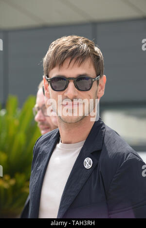 Mai 25, 2019 - Cannes, Frankreich - Cannes, Frankreich - 25. Mai: Gaspard Ulliel besucht das Fotoshooting für ''Sibyl'' während des 72. jährlichen Filmfestspiele von Cannes am 25. Mai 2019 in Cannes, Frankreich. (Bild: © Friedrich InjimbertZUMA Draht) Stockfoto