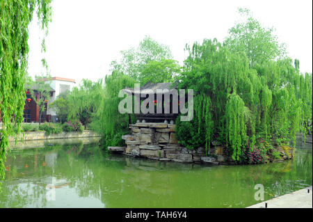 Taierzhuang antike Stadt, Zaozhuang, Provinz Shandong, China Stockfoto