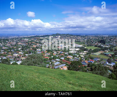 Epsom Vorort von Mt Eden Gipfel (Maungawhau), Auckland, Auckland, Neuseeland Stockfoto