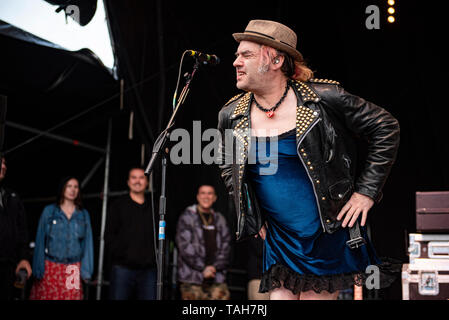 Leeds, Großbritannien. 25. Mai 2019. Nofx am 2019 Slam Dunk Festival nördlich auf den Punk in Drublic Bühne 2019-05-25 durchführen Stockfoto