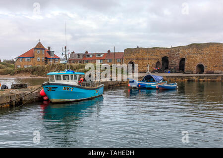 Beadnell, Northumberland, England, UK, Europa Stockfoto