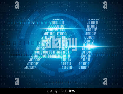 AI künstliche Intelligenz Symbol Stockfoto