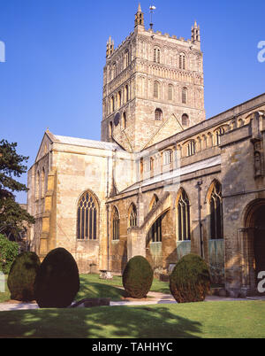 Tewkesbury Abbey, Church Street, Stroud, Gloucestershire, England, Vereinigtes Königreich Stockfoto