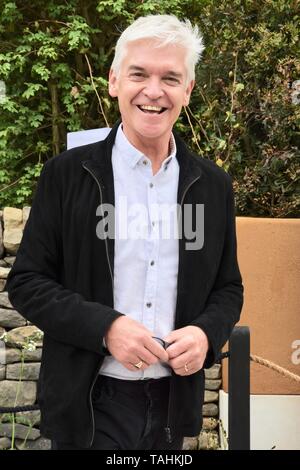 Phillip Schofield, drücken Sie Tag, RHS Chelsea Flower Show, London Stockfoto