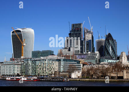 Die City of London Stockfoto