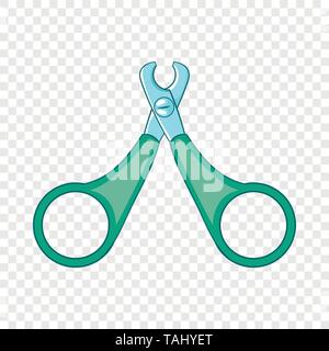 Haustier Nagel Klipper Symbol, Cartoon-Stil Stock Vektor