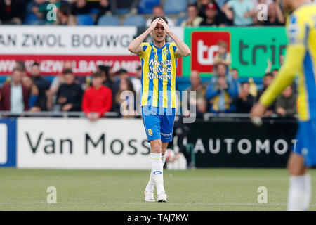 WAALWIJK, Mandemakers Stadion, 25-05-2019, Saison 2018 / 2019, Niederländische Keuken Kampioen Play-offs Finale. RKC Waalwijk Spieler Kevin Vermeulen während des Spiels RKC-Go Ahead Eagles (Play-off) Credit: Pro Schüsse/Alamy leben Nachrichten Stockfoto