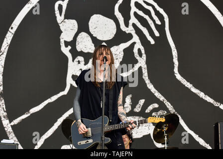 Napa, Kalifornien, 25. Mai 2019, gegen mich auf der Bühne des 2019 Flasche Rock Festival, Tag 2 BottleRock Credit: Ken Howard/Alamy Stockfoto