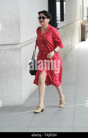 London, Großbritannien. Mai 2019. Shami Chakrabarti in den BBC-Studios in London gesehen Credit: Stockfoto