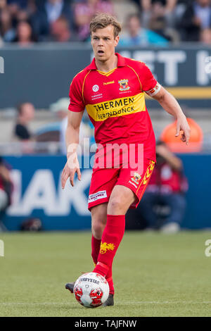 WAALWIJK, Mandemakers Stadion, 25-05-2019, Saison 2018 / 2019, Niederländische Keuken Kampioen Play-offs Finale. Ergebnis 0-0, GA Adler Spieler Jeroen Veldmate während des Spiels RKC-Go Ahead Eagles (Play-off) Stockfoto