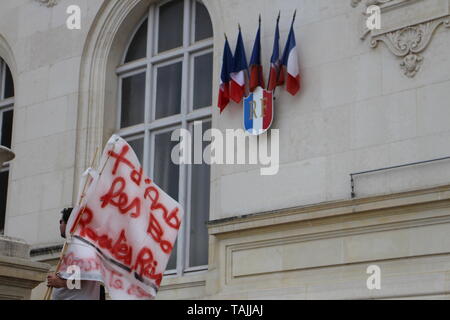 Mobilisierung des marcheurs pour le Climat (Acte V) Stockfoto