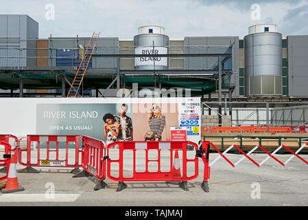 Sanierung der Mönche Cross Shopping Center, New York, North Yorkshire, England, Großbritannien Stockfoto