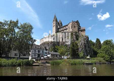 Die katholische Kirche St. lubentius in dietkirchen Limburg an der Lahn Hessen Deutschland Stockfoto