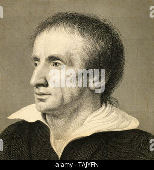 WILLIAM WORDSWORTH (1770-1850) Englischer Dichter der Romantik Stockfoto